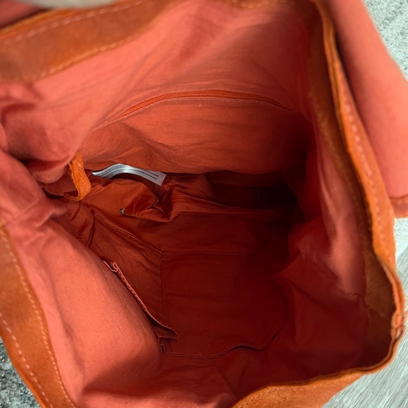 Free People Paris Convertible Backpack / Crimson - Picture 13 of 14